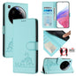 Cat Rat Embossed Pattern RFID Leather Phone Case with Lanyard, For Xiaomi 15 Ultra, For Xiaomi 14T Pro, For Xiaomi 14T