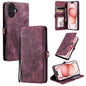 Skin Feel Totem Embossed Leather Phone Case, For iPhone 16, For iPhone 15 Pro Max, For iPhone 15 Pro, For iPhone 15 Plus