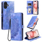 Skin Feel Totem Embossed Leather Phone Case, For iPhone 16, For iPhone 15 Pro Max, For iPhone 15 Pro, For iPhone 15 Plus