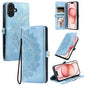 Skin Feel Totem Embossed Leather Phone Case, For iPhone 16, For iPhone 15 Pro Max, For iPhone 15 Pro, For iPhone 15 Plus