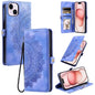 Skin Feel Totem Embossed Leather Phone Case, For iPhone 15, For iPhone 14 Plus, For iPhone 14, For iPhone 14 Pro