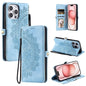 Skin Feel Totem Embossed Leather Phone Case, For iPhone 15, For iPhone 14 Plus, For iPhone 14, For iPhone 14 Pro