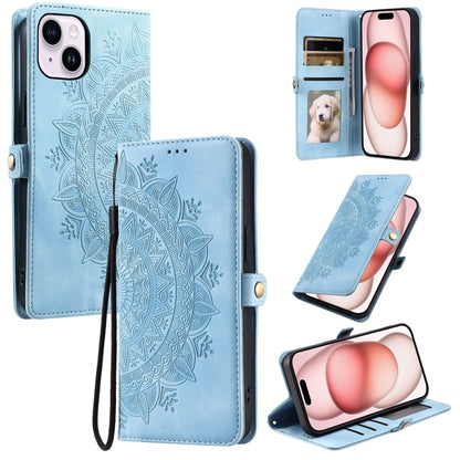Skin Feel Totem Embossed Leather Phone Case, For iPhone 13, For iPhone 13 mini, For iPhone 12 / 12 Pro, For iPhone 12 Pro Max
