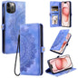 Skin Feel Totem Embossed Leather Phone Case, For iPhone 12 mini, For iPhone 11 Pro Max, For iPhone 11, For iPhone 11 Pro