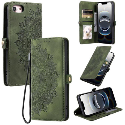 Skin Feel Totem Embossed Leather Phone Case, For iPhone 16e / 17e, For iPhone 16 Pro Max, For iPhone 16 Pro, For iPhone 16 Plus