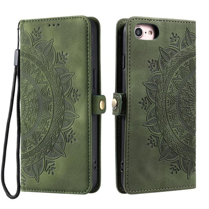 Skin Feel Totem Embossed Leather Phone Case, For iPhone 16e / 17e, For iPhone 16 Pro Max, For iPhone 16 Pro, For iPhone 16 Plus