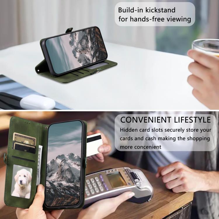 Skin Feel Totem Embossed Leather Phone Case, For iPhone 16e / 17e, For iPhone 16 Pro Max, For iPhone 16 Pro, For iPhone 16 Plus