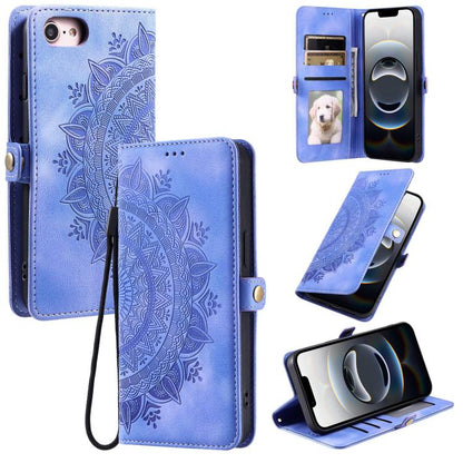 Skin Feel Totem Embossed Leather Phone Case, For iPhone 16e / 17e, For iPhone 16 Pro Max, For iPhone 16 Pro, For iPhone 16 Plus