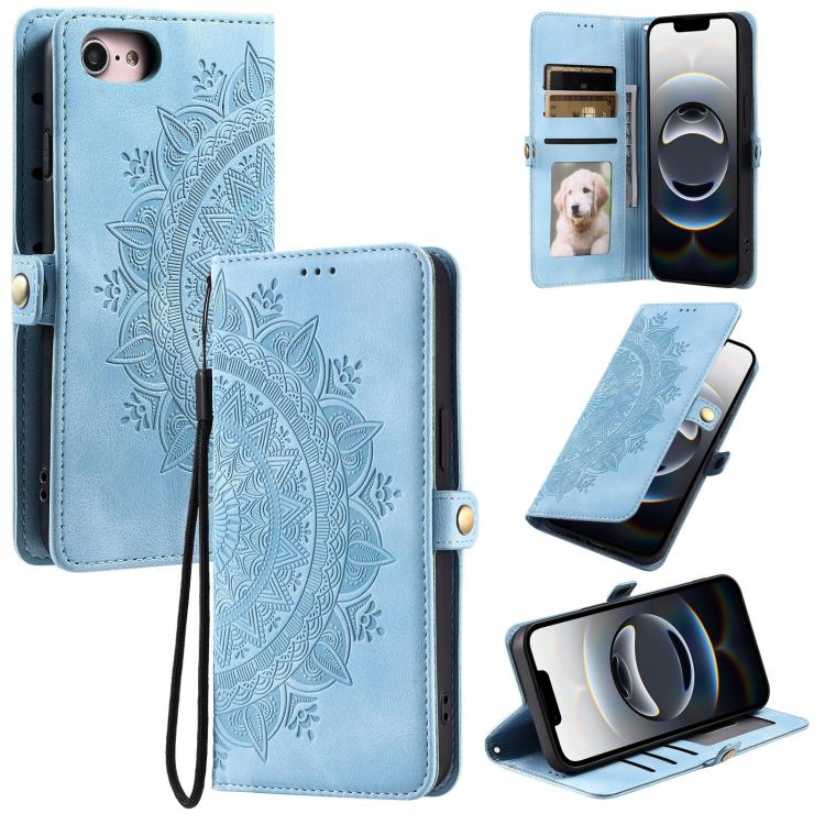 Skin Feel Totem Embossed Leather Phone Case, For iPhone 16e / 17e, For iPhone 16 Pro Max, For iPhone 16 Pro, For iPhone 16 Plus