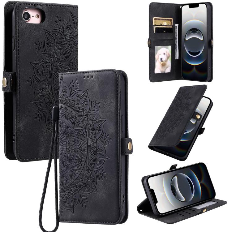 Skin Feel Totem Embossed Leather Phone Case, For iPhone 16e / 17e, For iPhone 16 Pro Max, For iPhone 16 Pro, For iPhone 16 Plus