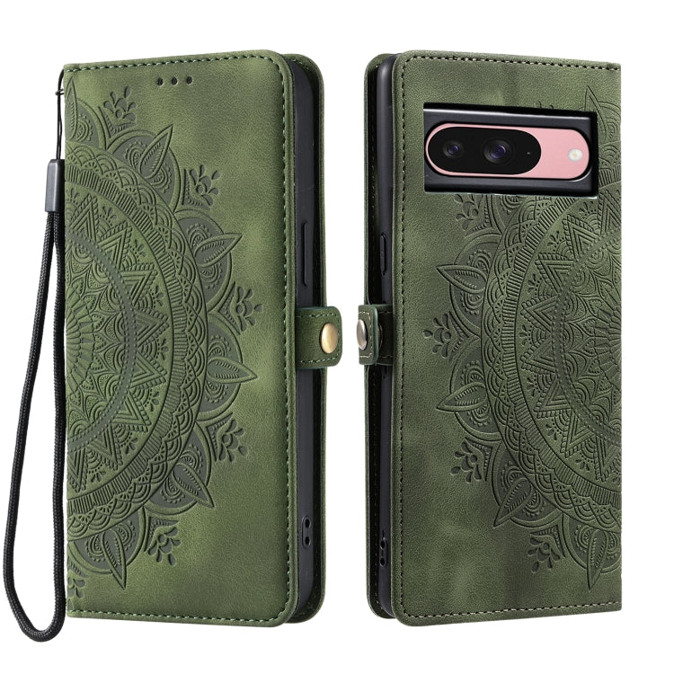 Skin Feel Totem Embossed Leather Phone Case