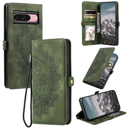 Skin Feel Totem Embossed Leather Phone Case, For Google Pixel 9a, For Google Pixel 9 Pro XL, For Google Pixel 9 / 9 Pro