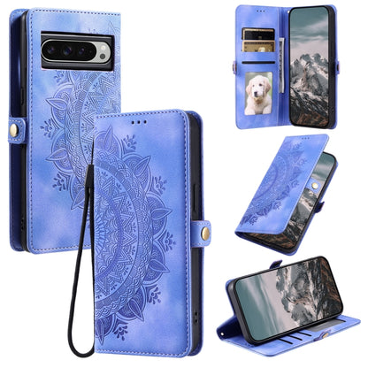 Skin Feel Totem Embossed Leather Phone Case, For Google Pixel 9a, For Google Pixel 9 Pro XL, For Google Pixel 9 / 9 Pro