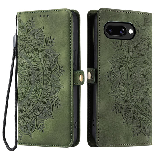 Skin Feel Totem Embossed Leather Phone Case, For Google Pixel 9a, For Google Pixel 9 Pro XL, For Google Pixel 9 / 9 Pro