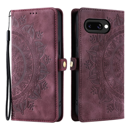 Skin Feel Totem Embossed Leather Phone Case, For Google Pixel 9a, For Google Pixel 9 Pro XL, For Google Pixel 9 / 9 Pro