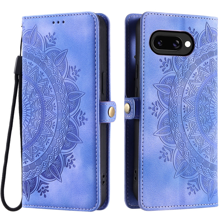 Skin Feel Totem Embossed Leather Phone Case, For Google Pixel 9a, For Google Pixel 9 Pro XL, For Google Pixel 9 / 9 Pro