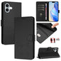 Smile Embossing RFID Leather Phone Case, For iPhone SE 2024, For iPhone 16 Pro Max, For iPhone 16 Pro, For iPhone 16 Plus