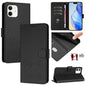 Smile Embossing RFID Leather Phone Case, For iPhone 13 mini, For iPhone 12 / 12 Pro, For iPhone 12 Pro Max, For iPhone 12 mini