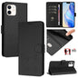 Smile Embossing RFID Leather Phone Case, For iPhone 11 Pro Max, For iPhone 11, For iPhone 11 Pro, For iPod Touch 7 / 6 / 5