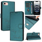 Smile Embossing RFID Leather Phone Case, For iPhone SE 2024, For iPhone 16 Pro Max, For iPhone 16 Pro, For iPhone 16 Plus