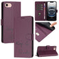 Smile Embossing RFID Leather Phone Case, For iPhone SE 2024, For iPhone 16 Pro Max, For iPhone 16 Pro, For iPhone 16 Plus