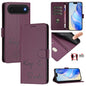 Smile Embossing RFID Leather Phone Case, For iPhone 17 Pro Max, For iPhone 17 Pro, For iPhone 17, For iPhone Air