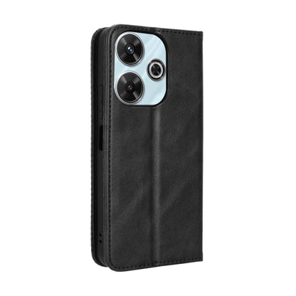 Magnetic Buckle Retro Texture Leather Phone Case