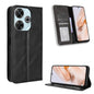 Magnetic Buckle Retro Texture Leather Phone Case, For Redmi 14C 4G, For Redmi K70 Ultra, For Redmi 13 4G / Note 13R 5G