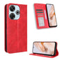 Magnetic Buckle Retro Texture Leather Phone Case, For Redmi 14C 4G, For Redmi K70 Ultra, For Redmi 13 4G / Note 13R 5G