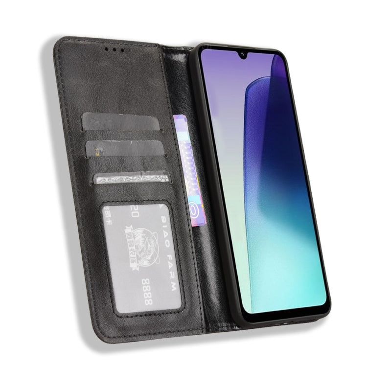 Magnetic Buckle Retro Texture Leather Phone Case, For Redmi 14C 4G, For Redmi K70 Ultra, For Redmi 13 4G / Note 13R 5G