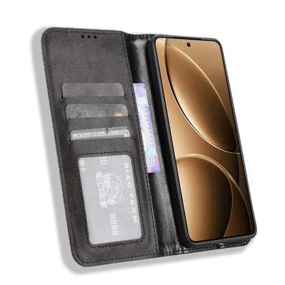 Magnetic Buckle Retro Texture Leather Phone Case, For Redmi K80 / K80 Pro, For Redmi Note 14 Pro 4G, For Redmi Note 14 4G Global 163.25mm, For Redmi Note 14 4G 163.25mm, For Redmi Note 14 Pro+ 5G, For Redmi 14C 4G