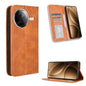 Magnetic Buckle Retro Texture Leather Phone Case, For Redmi K80 / K80 Pro, For Redmi Note 14 Pro 4G, For Redmi Note 14 4G Global 163.25mm, For Redmi Note 14 4G 163.25mm, For Redmi Note 14 Pro+ 5G, For Redmi 14C 4G