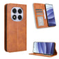 Magnetic Buckle Retro Texture Leather Phone Case, For Redmi K80 / K80 Pro, For Redmi Note 14 Pro 4G, For Redmi Note 14 4G Global 163.25mm, For Redmi Note 14 4G 163.25mm, For Redmi Note 14 Pro+ 5G, For Redmi 14C 4G