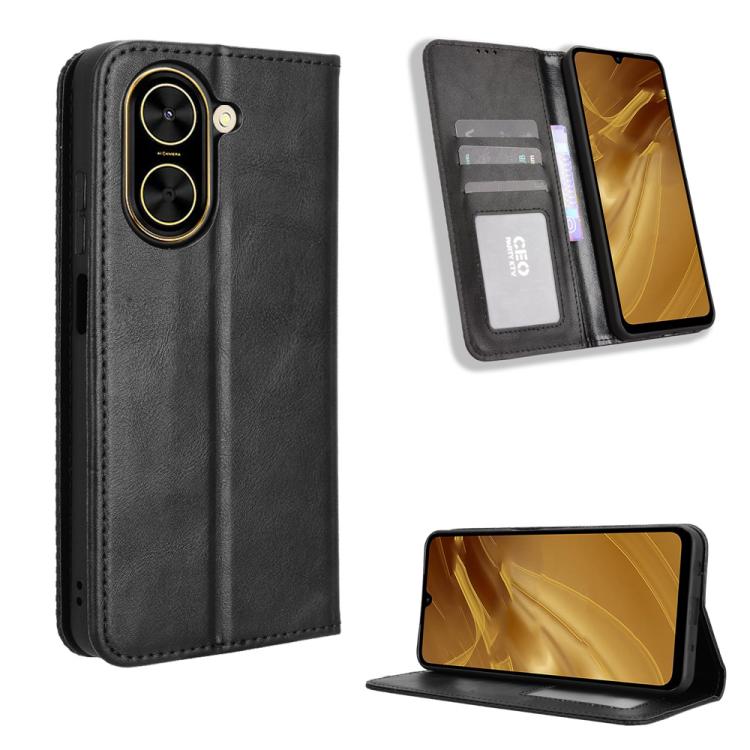 Magnetic Buckle Retro Texture Leather Phone Case, For Redmi 15 5G / 4G EU 171mm, For Redmi 15C 5G / 4G Global 171mm / Poco C85 4G, For Xiaomi 15T 5G, For Redmi K80 Ultra, For Redmi A5 4G 173.3mm, For Redmi Note 14 4G 164.84mm EU Version