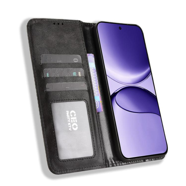 Magnetic Buckle Retro Texture Leather Phone Case, For Redmi Turbo 4 Pro 5G, For Redmi K80 / K80 Pro, For Redmi Note 14 Pro 4G, For Redmi Note 14 4G Global 163.25mm, For Redmi Note 14 4G 163.25mm, For Redmi Note 14 Pro+ 5G