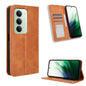 Magnetic Buckle Retro Texture Leather Phone Case, For Redmi 15 5G Global / 15 4G SEA 169.5mm, For Redmi 15 5G / 4G EU 171mm, For Redmi 15C 5G / 4G Global 171mm / Poco C85 4G, For Xiaomi 15T 5G, For Redmi K80 Ultra, For Redmi A5 4G 173.3mm