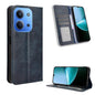 Magnetic Buckle Retro Texture Leather Phone Case, For Redmi 15 5G Global / 15 4G SEA 169.5mm, For Redmi 15 5G / 4G EU 171mm, For Redmi 15C 5G / 4G Global 171mm / Poco C85 4G, For Xiaomi 15T 5G, For Redmi K80 Ultra, For Redmi A5 4G 173.3mm