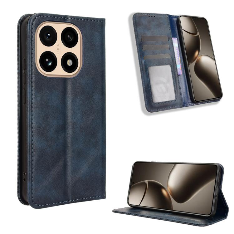 Magnetic Buckle Retro Texture Leather Phone Case, For Redmi 15 5G Global / 15 4G SEA 169.5mm, For Redmi 15 5G / 4G EU 171mm, For Redmi 15C 5G / 4G Global 171mm / Poco C85 4G, For Xiaomi 15T 5G, For Redmi K80 Ultra, For Redmi A5 4G 173.3mm