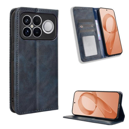 Magnetic Buckle Retro Texture Leather Phone Case, For Redmi K90 Pro Max 5G / Poco F8 Ultra, For Redmi K90 5G / Poco F8 Pro, For Redmi 15C 5G / 4G EU 173mm / Poco C85 5G, For Xiaomi Poco M7 4G 169mm, For Redmi 15 5G Global / 15 4G SEA 169.5mm�����������...