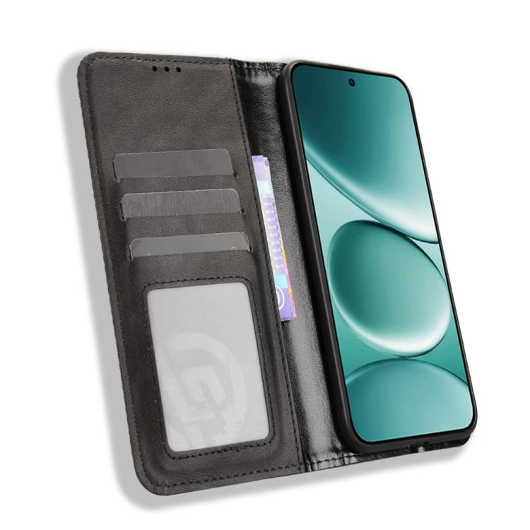 Magnetic Buckle Retro Texture Leather Phone Case, For Redmi Note 15 Pro 4G Global 163.2mm, For Redmi K90 5G / Poco F8 Pro, For Redmi 15C 5G / 4G EU 173mm / Poco C85 5G, For Xiaomi Poco M7 4G 169mm, For Redmi 15 5G Global / 15 4G SEA 169.5mm            ...