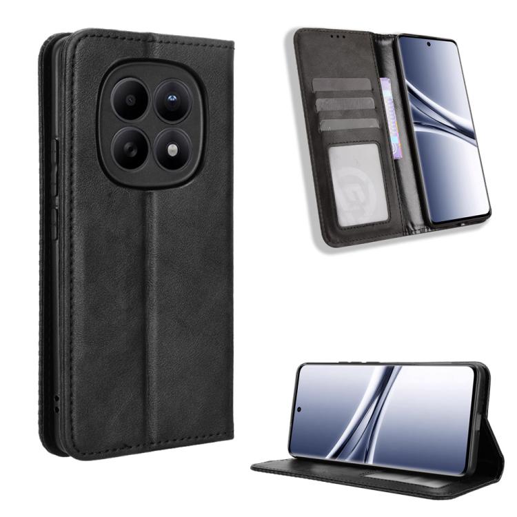 Magnetic Buckle Retro Texture Leather Phone Case, For Redmi A7 Pro 171mm / Poco C85x 5G, For Redmi Turbo 5 Max 5G / Poco X8 Pro Max, For Redmi Turbo 5 5G / Poco X8 Pro, For Redmi Note 15 Pro+ 5G 163.3mm/Poco M8 Pro 5G                                   ...