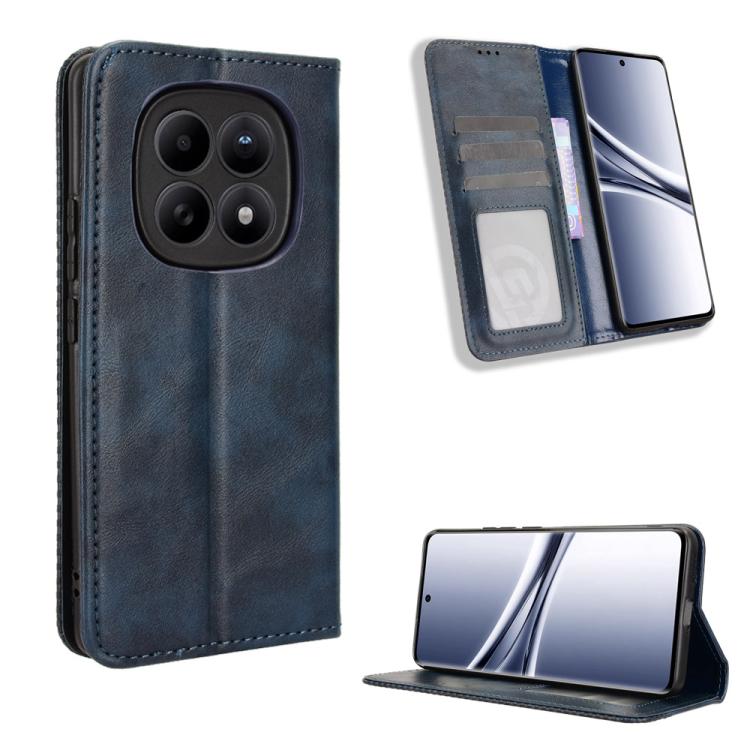 Magnetic Buckle Retro Texture Leather Phone Case, For Redmi A7 Pro 171mm / Poco C85x 5G, For Redmi Turbo 5 Max 5G / Poco X8 Pro Max, For Redmi Turbo 5 5G / Poco X8 Pro, For Redmi Note 15 Pro+ 5G 163.3mm/Poco M8 Pro 5G                                   ...