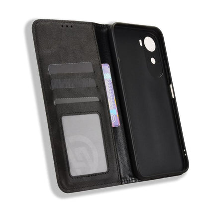 Magnetic Buckle Retro Texture Leather Phone Case, For Redmi A7 Pro 171mm / Poco C85x 5G, For Redmi Turbo 5 Max 5G / Poco X8 Pro Max, For Redmi Turbo 5 5G / Poco X8 Pro, For Redmi Note 15 Pro+ 5G 163.3mm/Poco M8 Pro 5G                                   ...