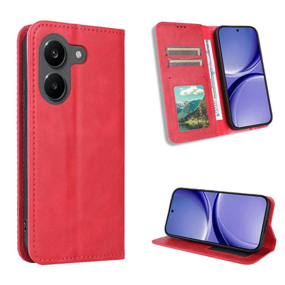 Magnetic Buckle Retro Texture Leather Phone Case, For Redmi A7 Pro 171mm / Poco C85x 5G, For Redmi Turbo 5 Max 5G / Poco X8 Pro Max, For Redmi Turbo 5 5G / Poco X8 Pro, For Redmi Note 15 Pro+ 5G 163.3mm/Poco M8 Pro 5G                                   ...