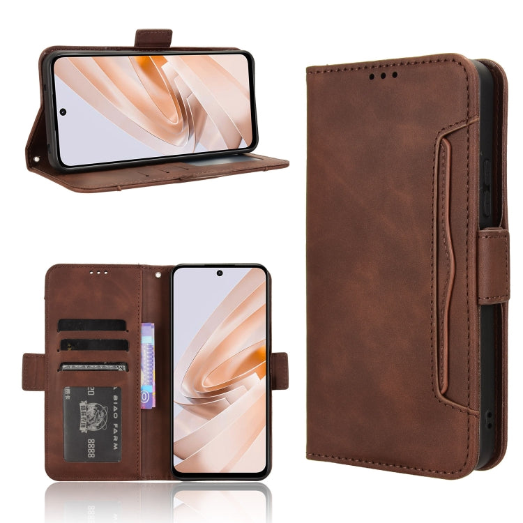 Skin Feel Calf Texture Card Slots Leather Phone Case