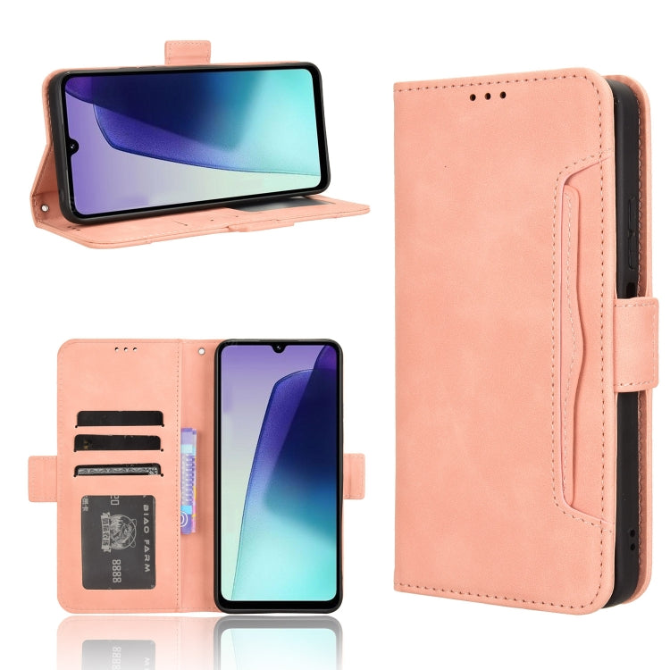 Skin Feel Calf Texture Card Slots Leather Phone Case, For Redmi Note 14 Pro 4G, For Redmi Note 14 4G Global 163.25mm, For Redmi Note 14 Pro+ 5G, For Redmi 14C 4G