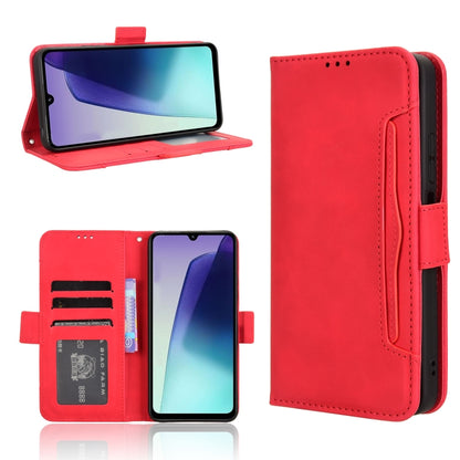 Skin Feel Calf Texture Card Slots Leather Phone Case, For Redmi Note 14 Pro 4G, For Redmi Note 14 4G Global 163.25mm, For Redmi Note 14 Pro+ 5G, For Redmi 14C 4G