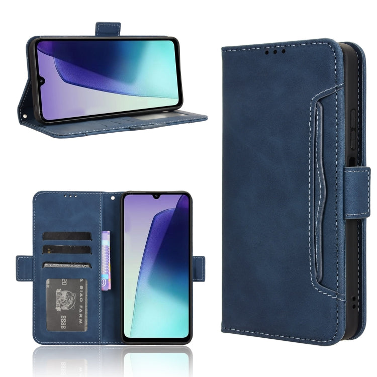 Skin Feel Calf Texture Card Slots Leather Phone Case, For Redmi Note 14 Pro 4G, For Redmi Note 14 4G Global 163.25mm, For Redmi Note 14 Pro+ 5G, For Redmi 14C 4G