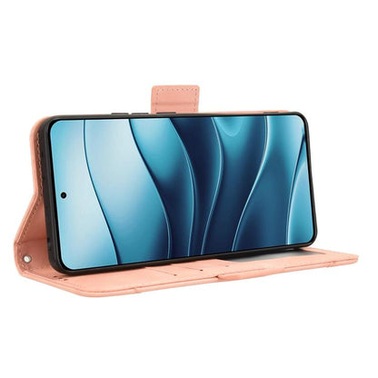 Skin Feel Calf Texture Card Slots Leather Phone Case, For Redmi Note 14 4G Global 163.25mm, For Redmi Note 14 Pro+ 5G, For Redmi 14C 4G, For Redmi K70 Ultra
