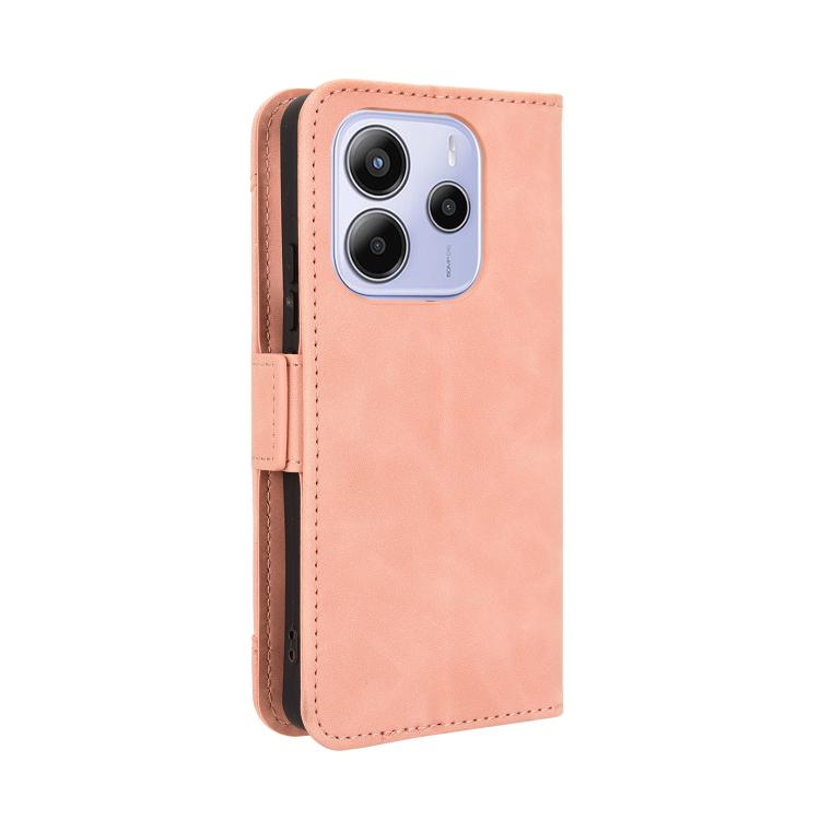 Skin Feel Calf Texture Card Slots Leather Phone Case, For Redmi Note 14 4G 164.84mm EU Version, For Redmi Turbo 4 Pro 5G, For Redmi K80 / K80 Pro, For Redmi Note 14 Pro 4G